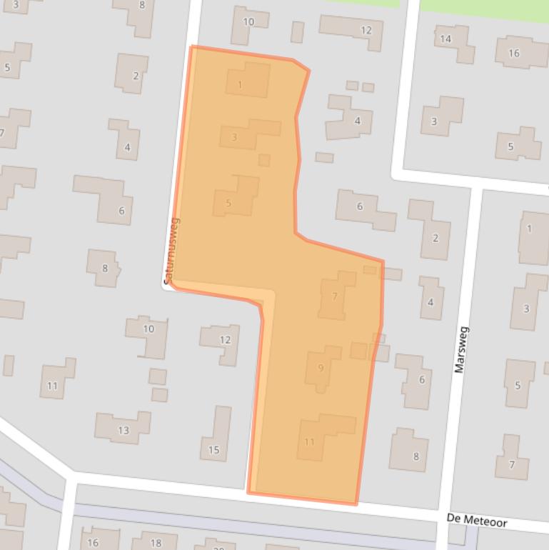 Kaart van postcodegebied 8251BA.