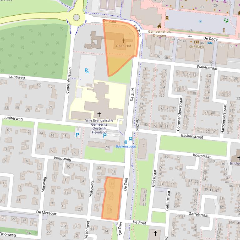 Kaart van postcodegebied 8251BH.