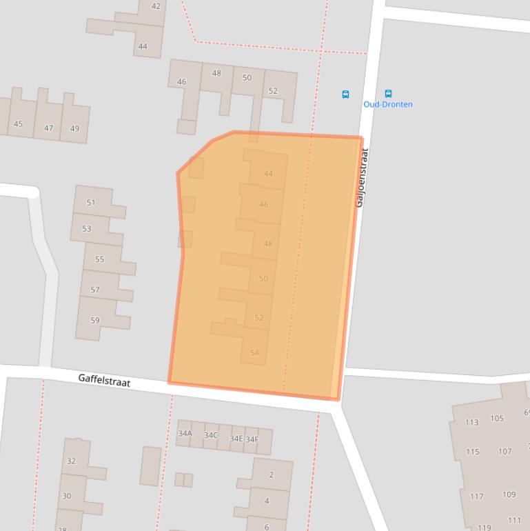 Kaart van postcodegebied 8251BN.