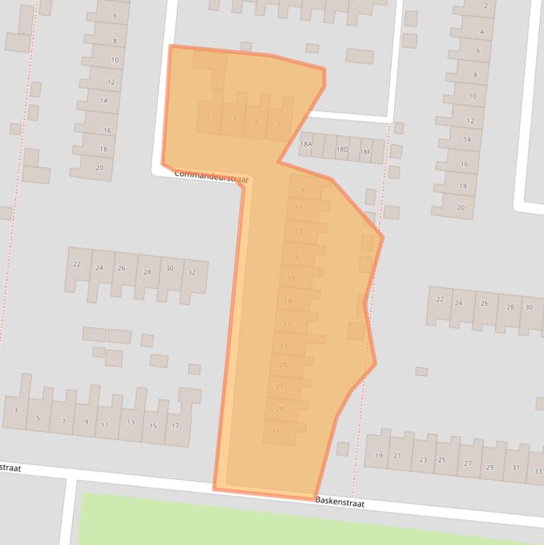 Kaart van postcodegebied 8251CK.