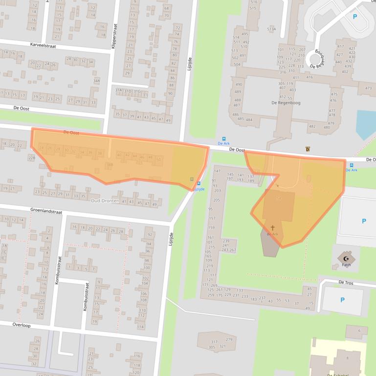 Kaart van postcodegebied 8251CV.