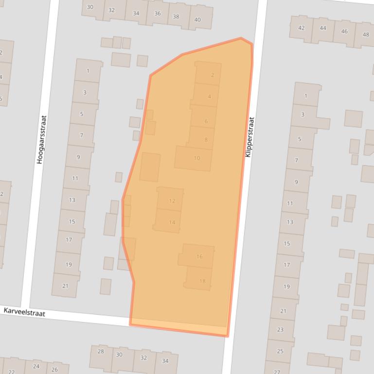 Kaart van postcodegebied 8251EC.