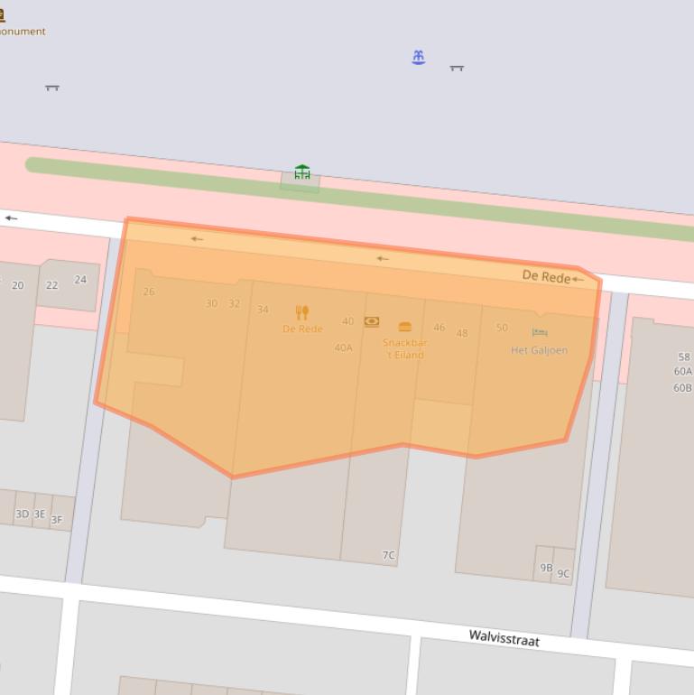 Kaart van postcodegebied 8251EW.