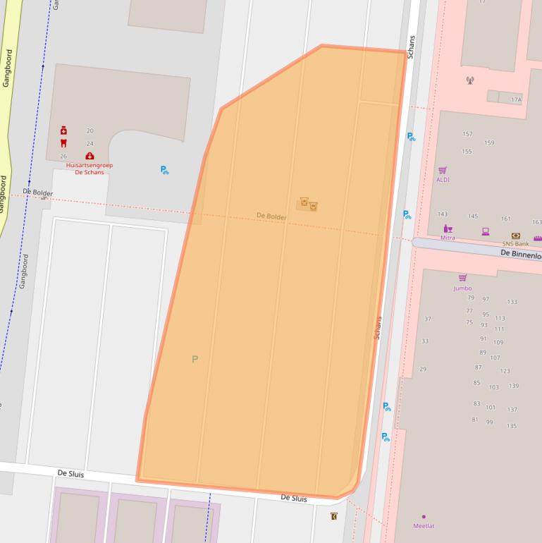 Kaart van postcodegebied 8251GB.