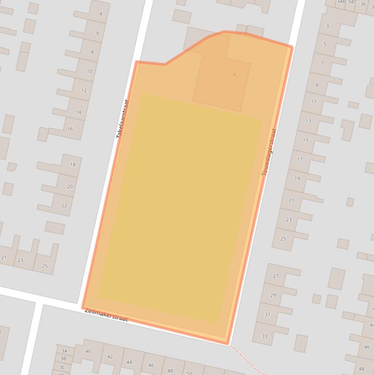 Kaart van postcodegebied 8251GX.