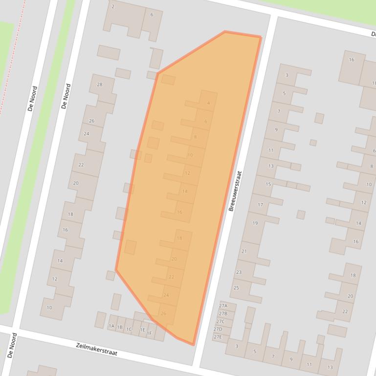 Kaart van postcodegebied 8251HC.