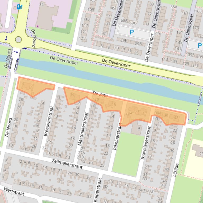 Kaart van postcodegebied 8251HD.