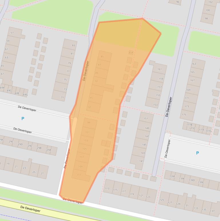 Kaart van postcodegebied 8251HH.