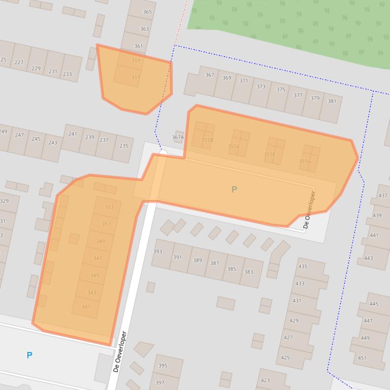 Kaart van postcodegebied 8251HP.