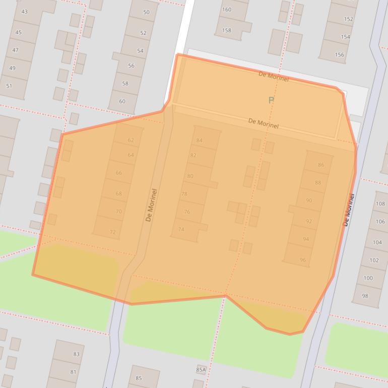 Kaart van postcodegebied 8251HX.