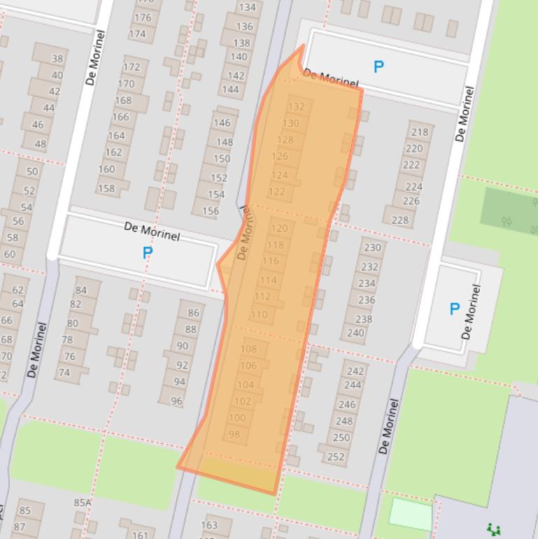 Kaart van postcodegebied 8251HZ.