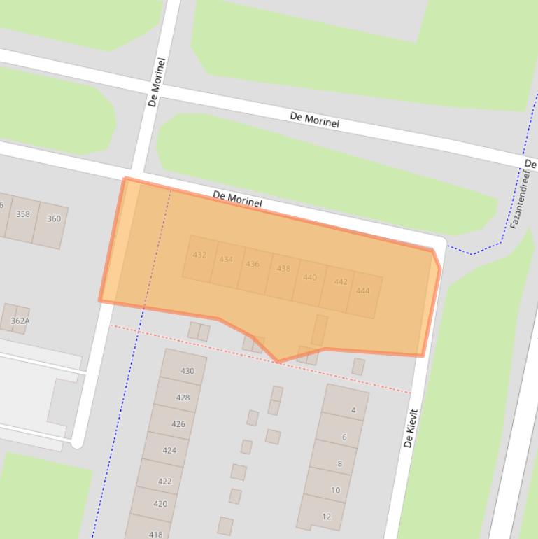 Kaart van postcodegebied 8251JK.