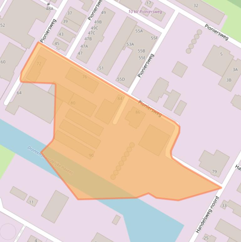 Kaart van postcodegebied 8251KR.