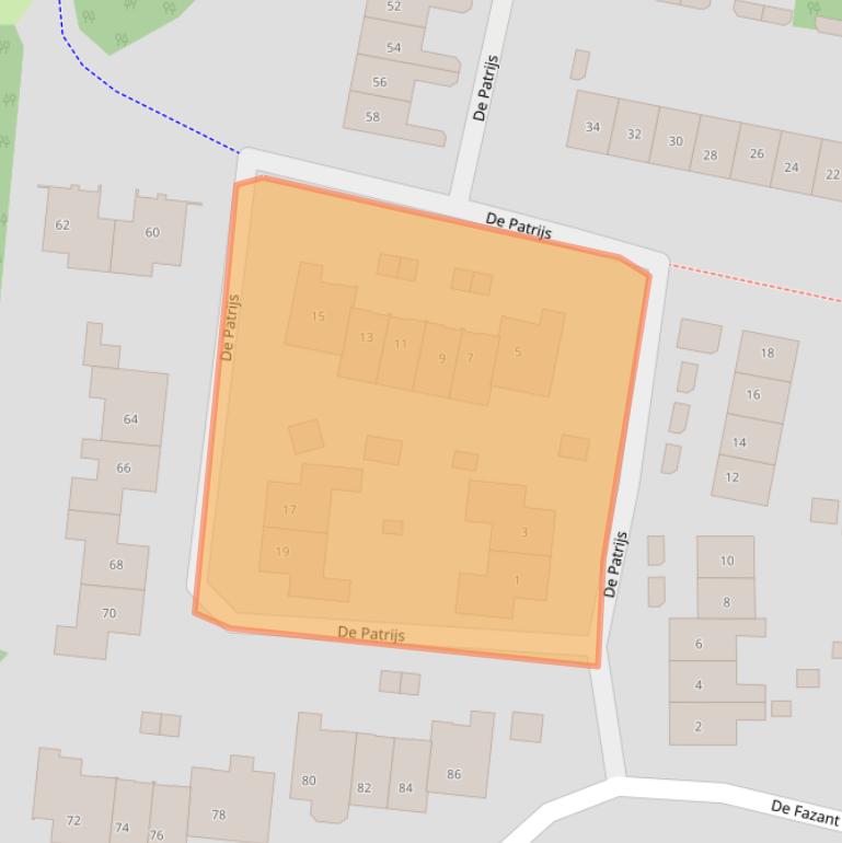 Kaart van postcodegebied 8251MA.