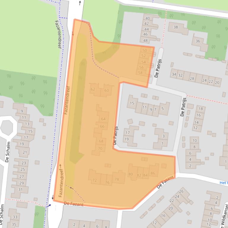 Kaart van postcodegebied 8251MC.