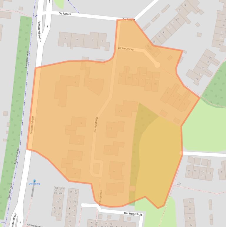 Kaart van postcodegebied 8251MG.