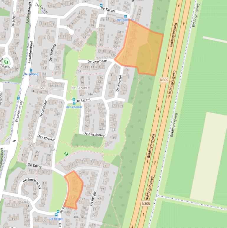 Kaart van postcodegebied 8251MP.