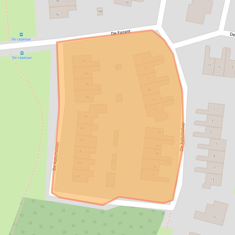 Kaart van postcodegebied 8251MV.