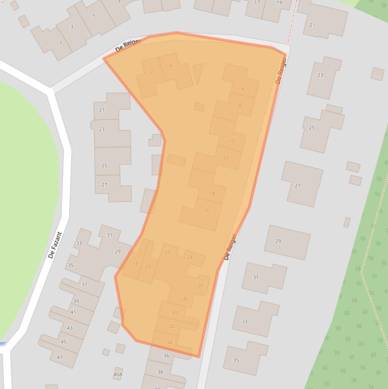 Kaart van postcodegebied 8251NE.