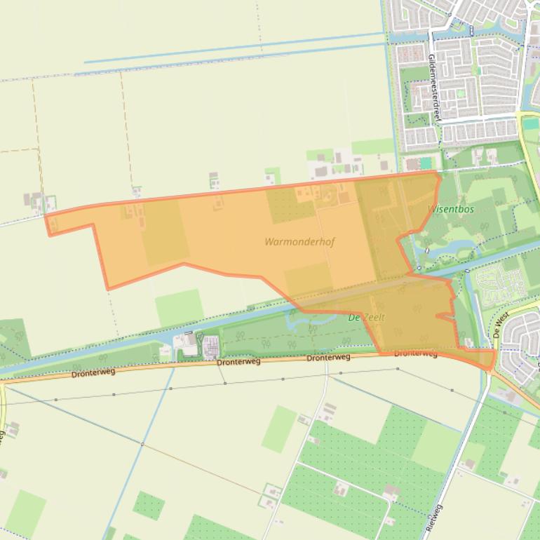Kaart van postcodegebied 8251PC.