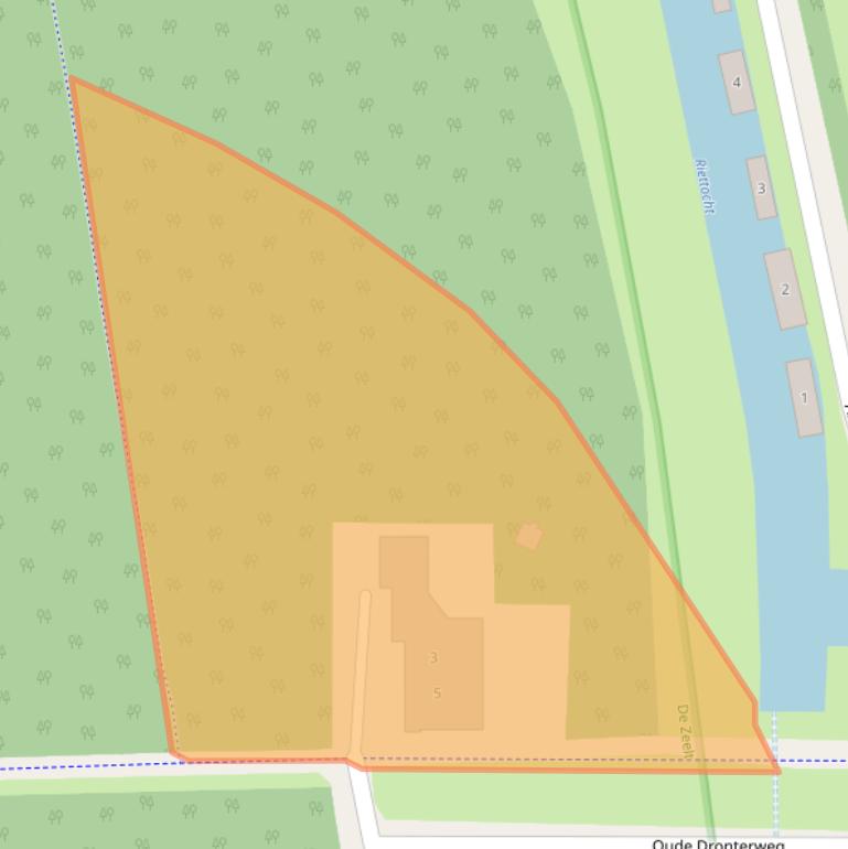 Kaart van postcodegebied 8251PL.