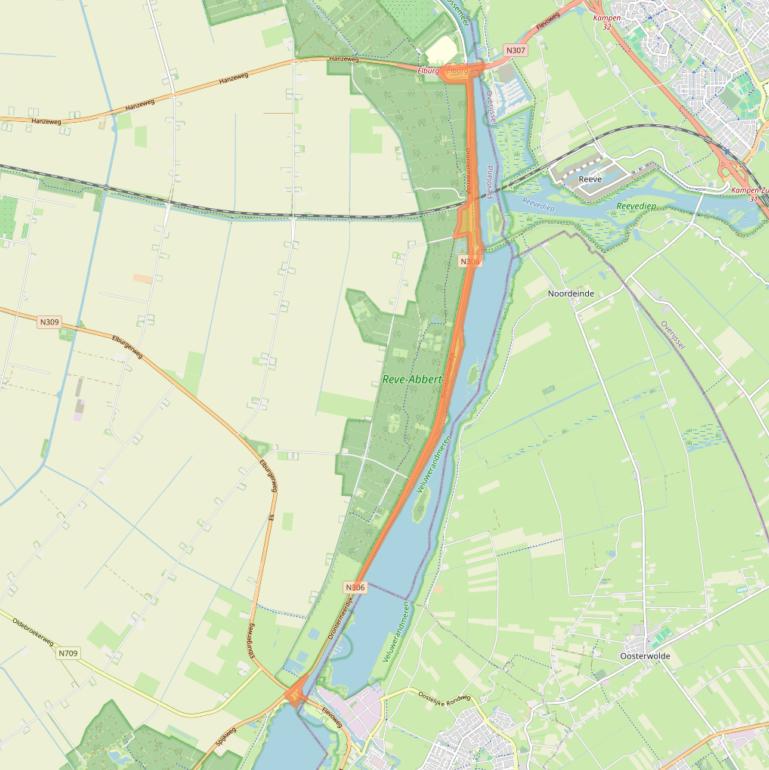 Kaart van postcodegebied 8251PV.