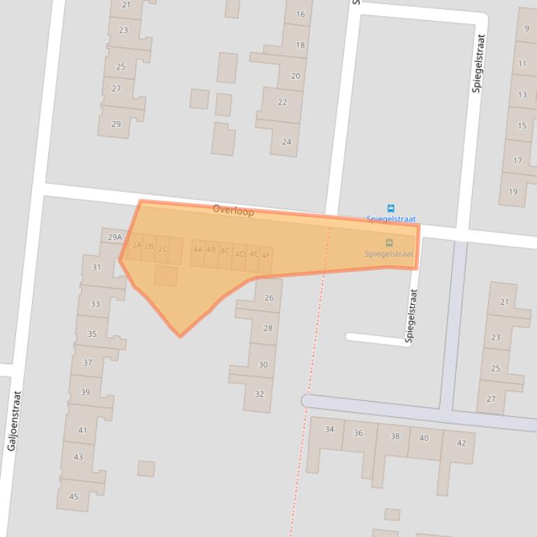 Kaart van postcodegebied 8251QA.