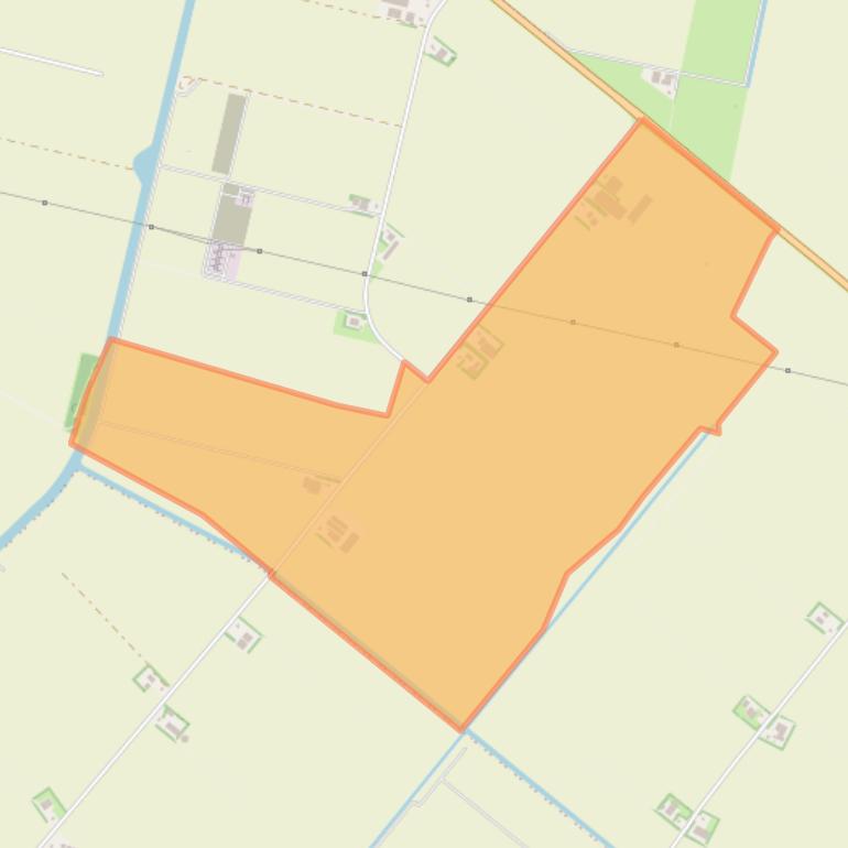 Kaart van postcodegebied 8251RK.