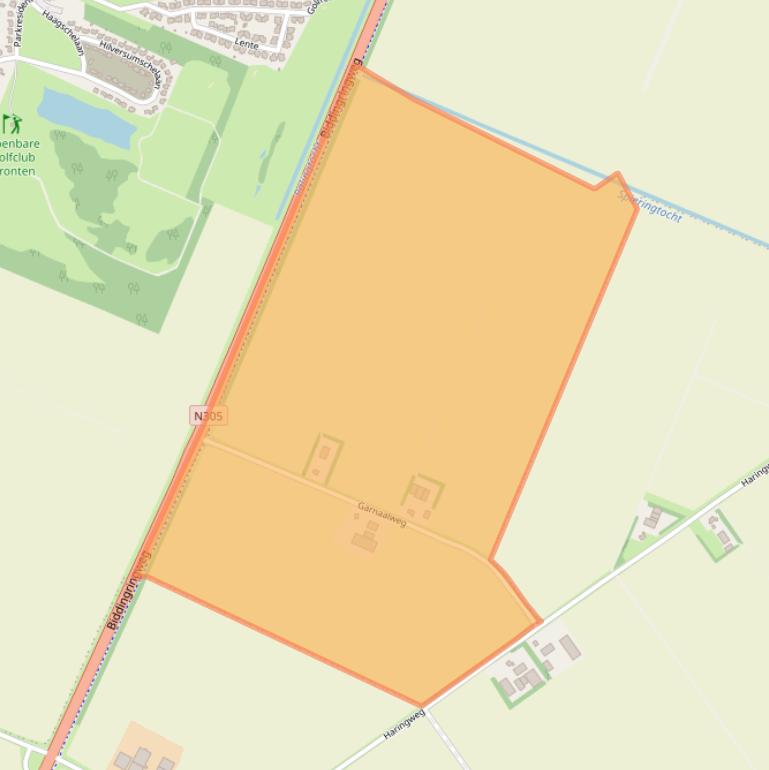 Kaart van postcodegebied 8251RN.