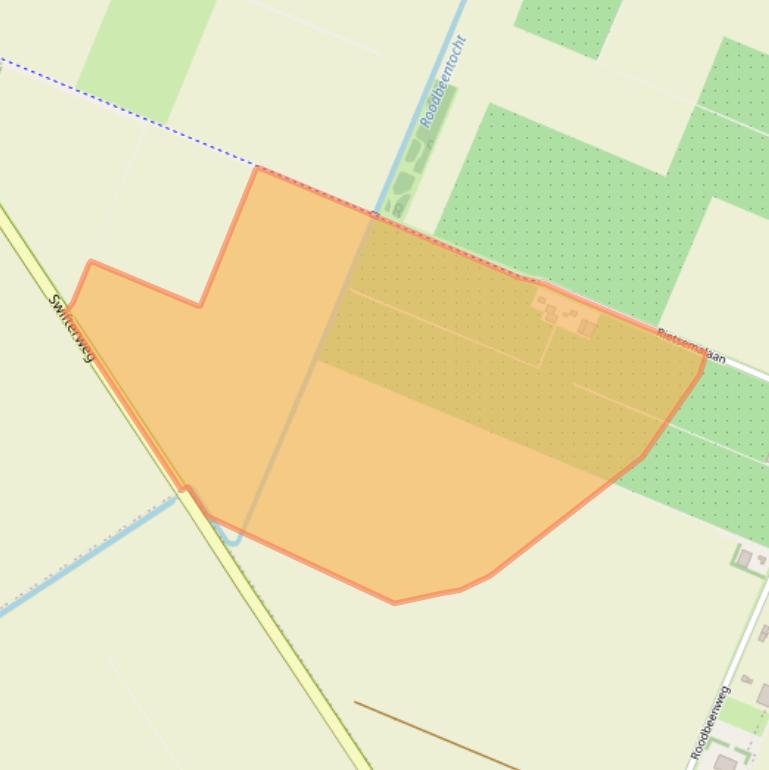 Kaart van postcodegebied 8251SH.