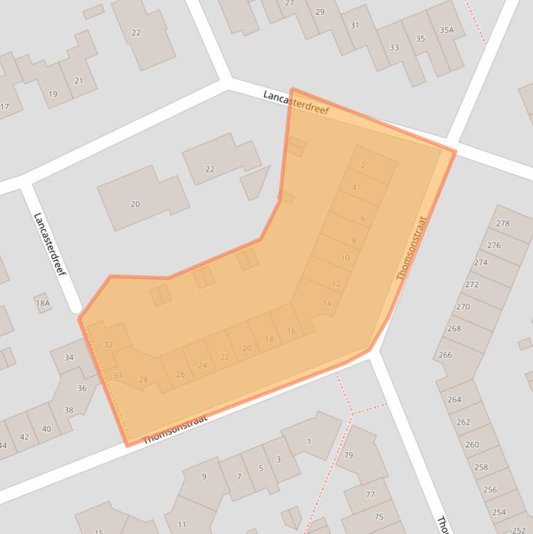 Kaart van postcodegebied 8251TP.