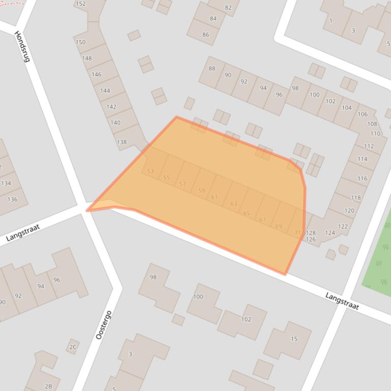 Kaart van postcodegebied 8251VD.