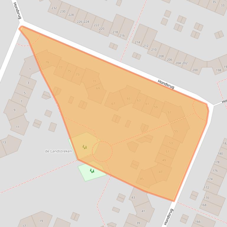 Kaart van postcodegebied 8251VR.