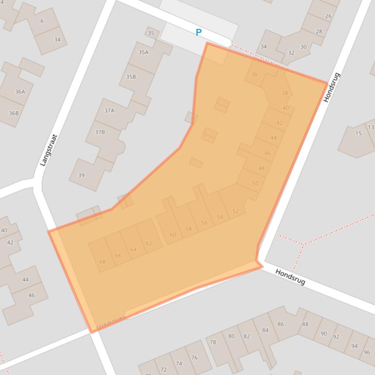 Kaart van postcodegebied 8251VT.