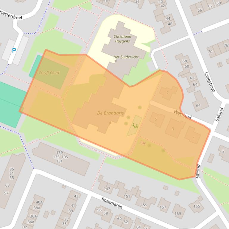 Kaart van postcodegebied 8251VX.