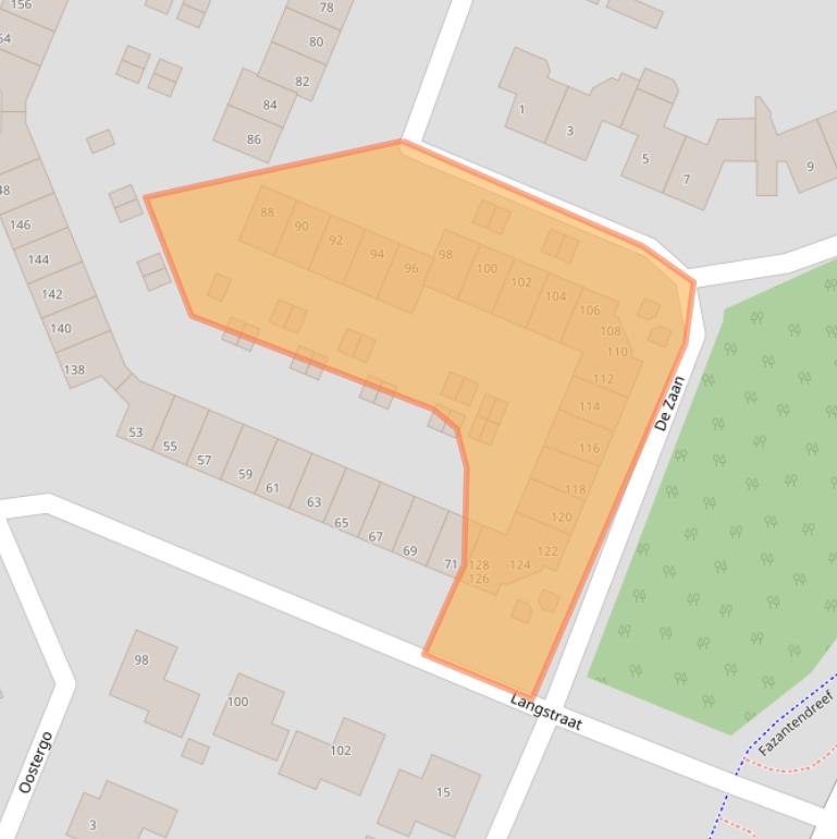 Kaart van postcodegebied 8251WG.