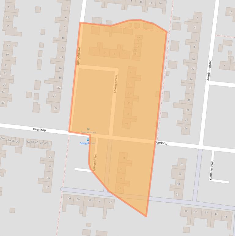 Kaart van postcodegebied 8251ZA.