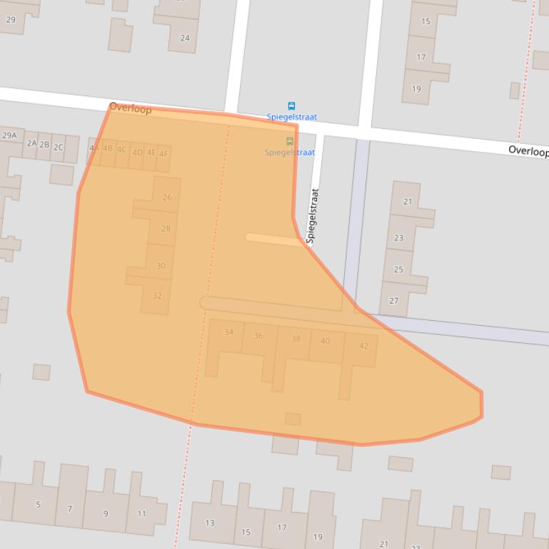 Kaart van postcodegebied 8251ZC.