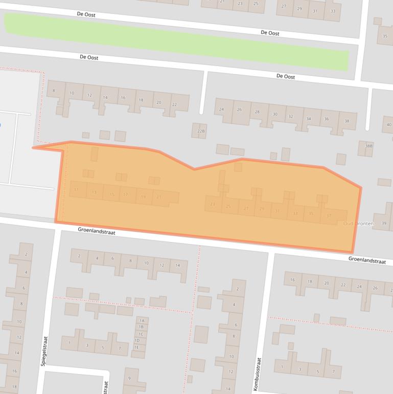 Kaart van postcodegebied 8251ZK.