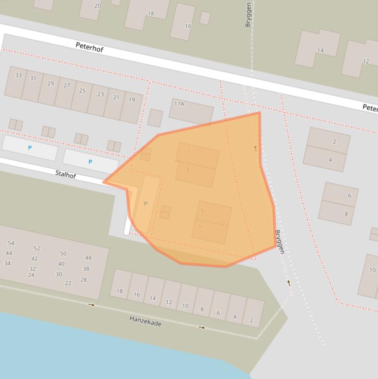 Kaart van postcodegebied 8251ZX.