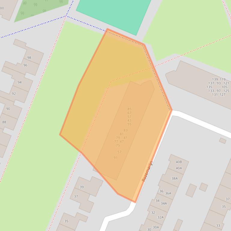 Kaart van postcodegebied 8252CV.