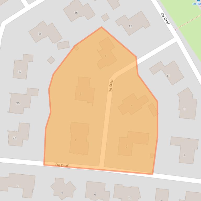 Kaart van postcodegebied 8252EK.