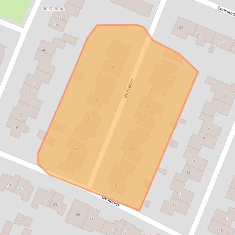 Kaart van postcodegebied 8252GR.