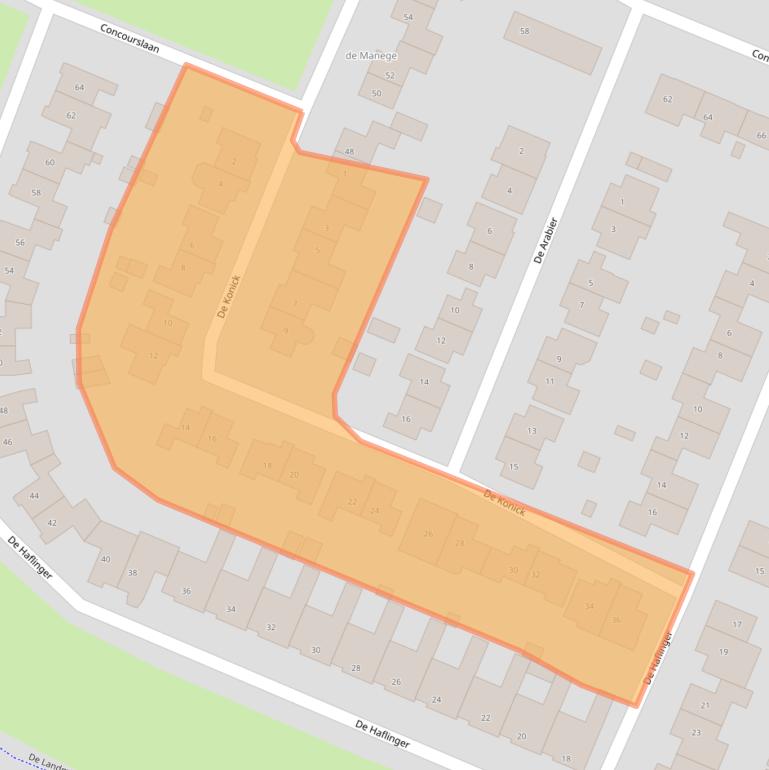 Kaart van postcodegebied 8252GT.