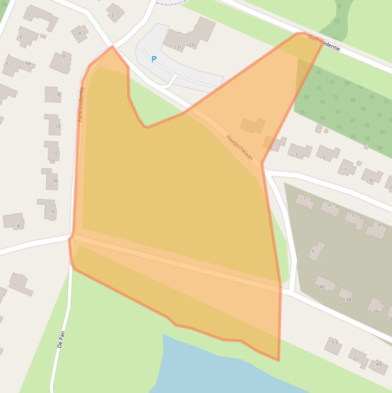 Kaart van postcodegebied 8252LE.