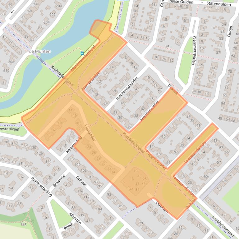 Kaart van postcodegebied 8253BJ.