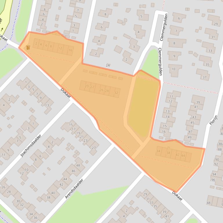 Kaart van postcodegebied 8253BP.