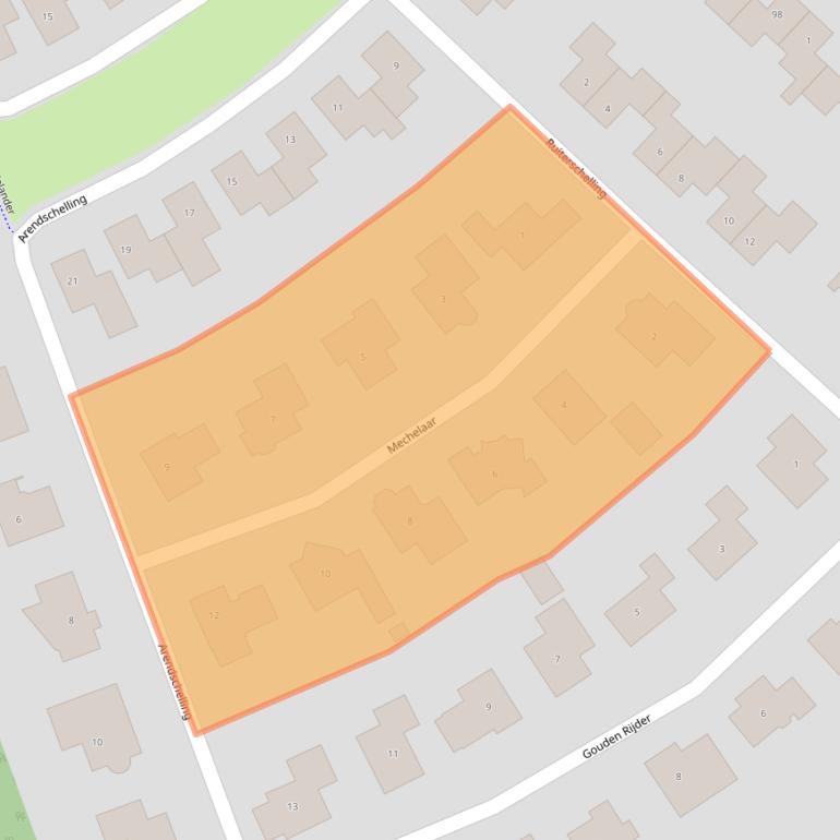 Kaart van postcodegebied 8253CE.