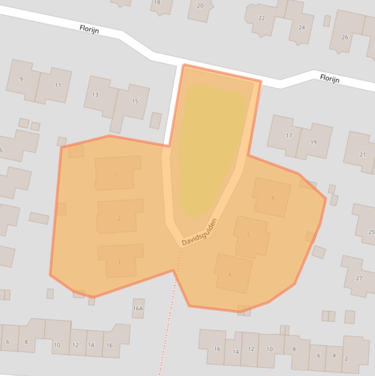 Kaart van postcodegebied 8253DE.