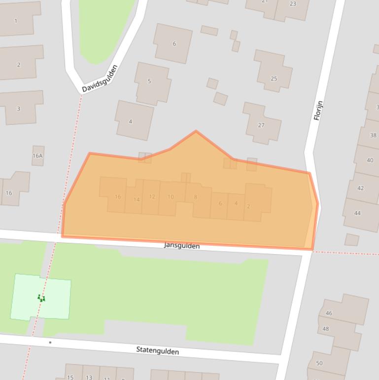 Kaart van postcodegebied 8253DJ.